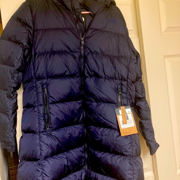 North face Metropolis Parka 3 BNWTs in Aviator Navy!! 🥰 - Picture 4 of 11